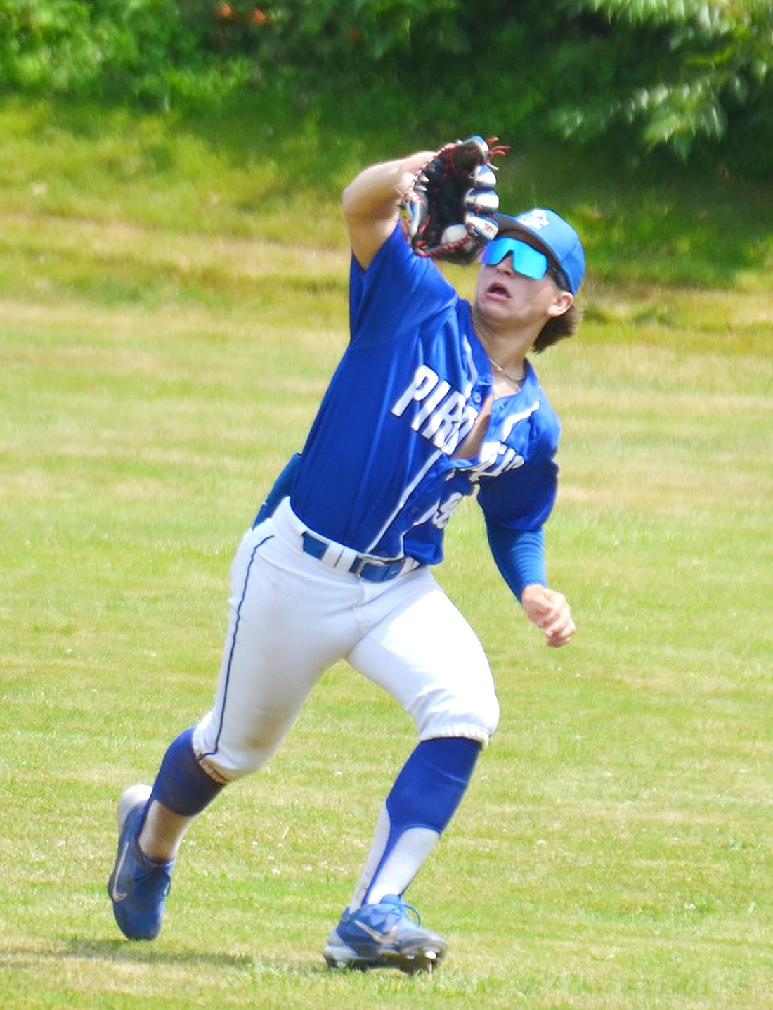 Ex-Ram All-League centerfielder/pitcher Nic Lovallo helped spark the 20U team to a win over Harrison on Saturday, July 15 by reaching base all four times he was at bat and playing solid defense in a walk-on role.