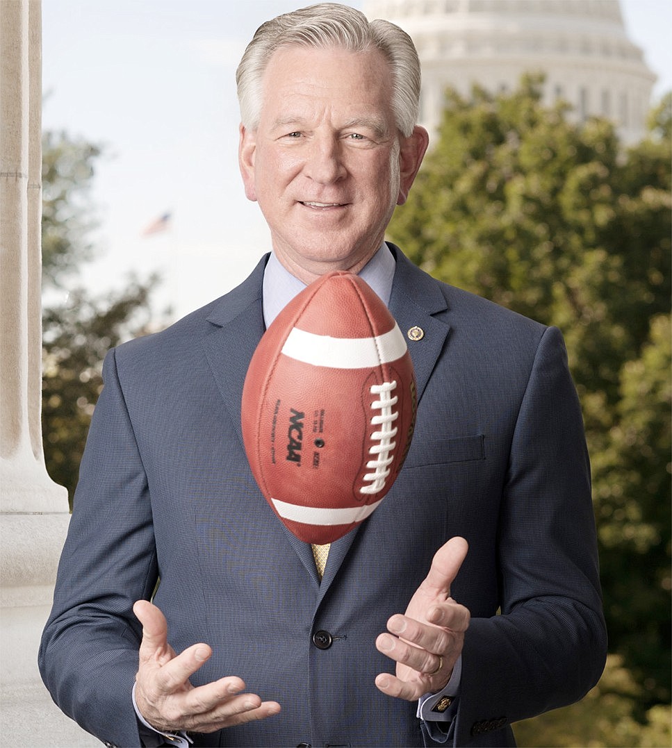 Official photo from Senator Tommy Tuberville’s government web page.