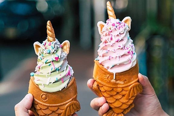 Japanese ice cream will be one of the staples at Mama Mia Dessert Bar which will be opening later this year at the Rye Ridge Shopping Center in Rye Brook.