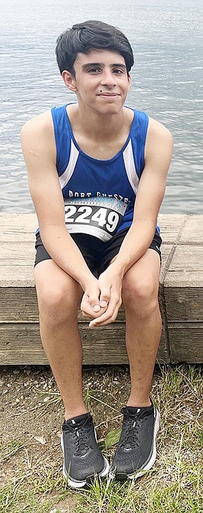 Port Chester High School sophomore Santiago Marquez finished seventh overall in the League 1D Cross Country Championships on Oct. 3 at Croton Point Park, making the All-League team.