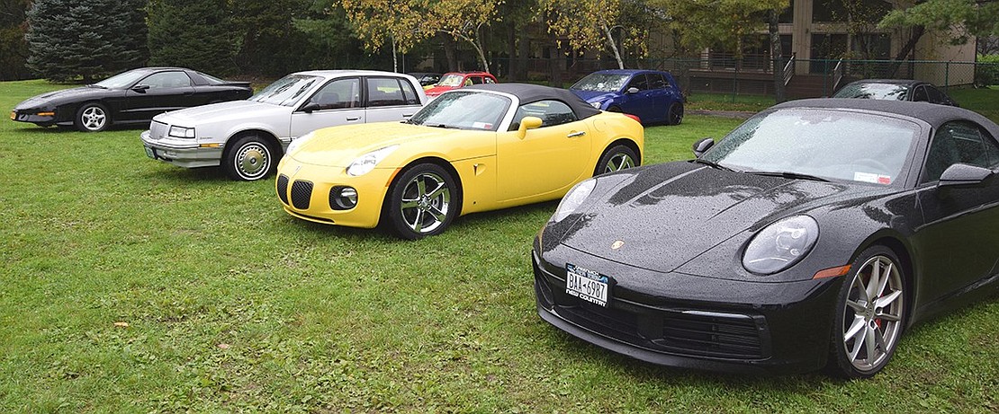 Gearheads from across Westchester looking to show off their rides park their cars on the park’s lawn.
