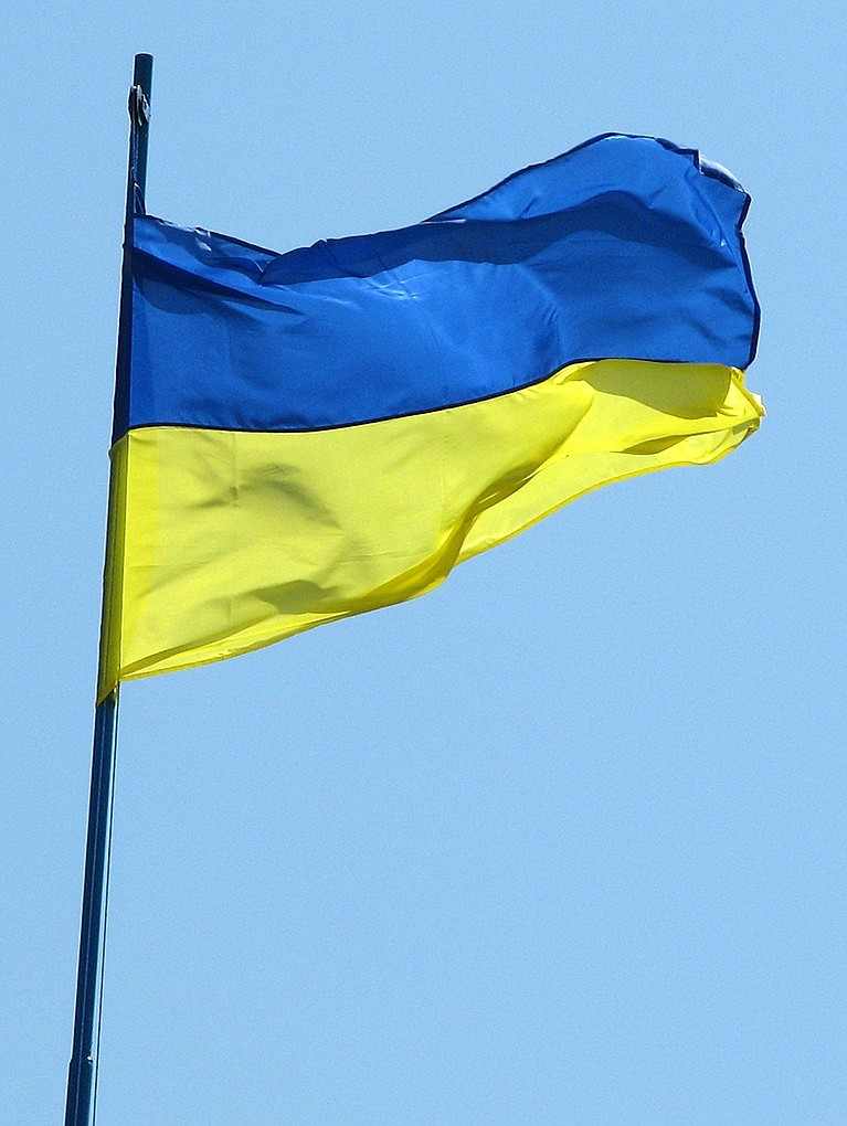 The Ukrainian flag—as flown in local houses of worship, appearing on bumper stickers and yard signs after the Russian invasion of Ukraine, is not so ubiquitous today—at a time when Ukrainians desperately need American financial support and arms. Republican House leadership now says no more funding for Ukraine.