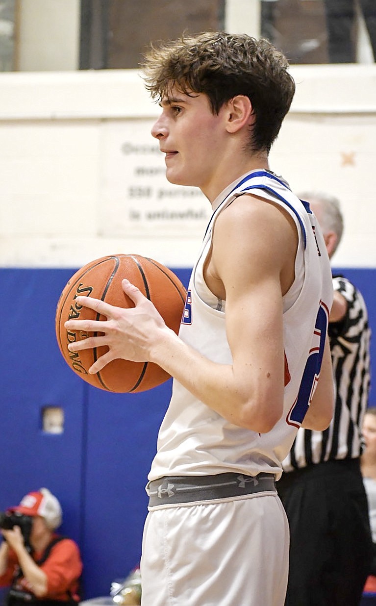 Senior captain Eli Zimmerman, who was named a Lohud All-Conference All-Star, will be missed on next year’s Blind Brook boys’ basketball team.