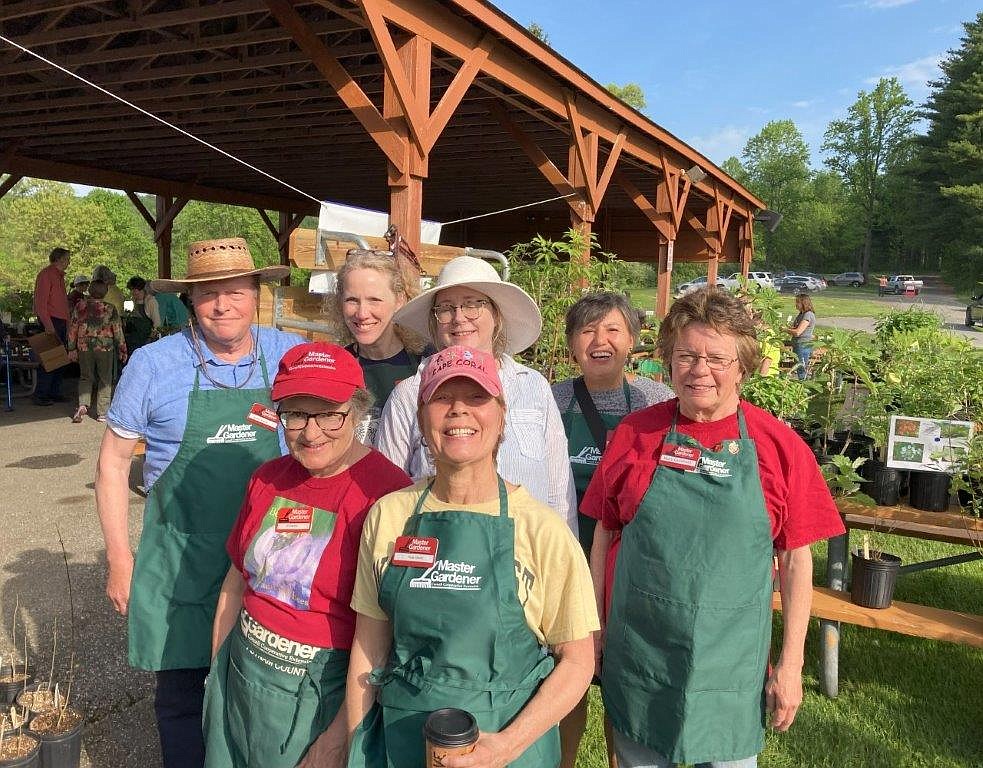 CCEPC gardeners at a previous plant sale. This year’s Cornell Cooperative Extension plant sale will take place Sat., May 11. See Nearby In-Person Events below for details.