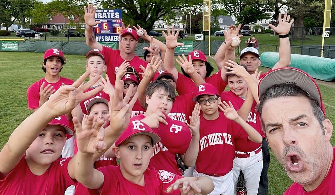 The PCYBL Majors team Rye Ridge Tile, one of the ages 10-12 Major League teams that will be competing in the playoffs at Lyon Park starting Monday.