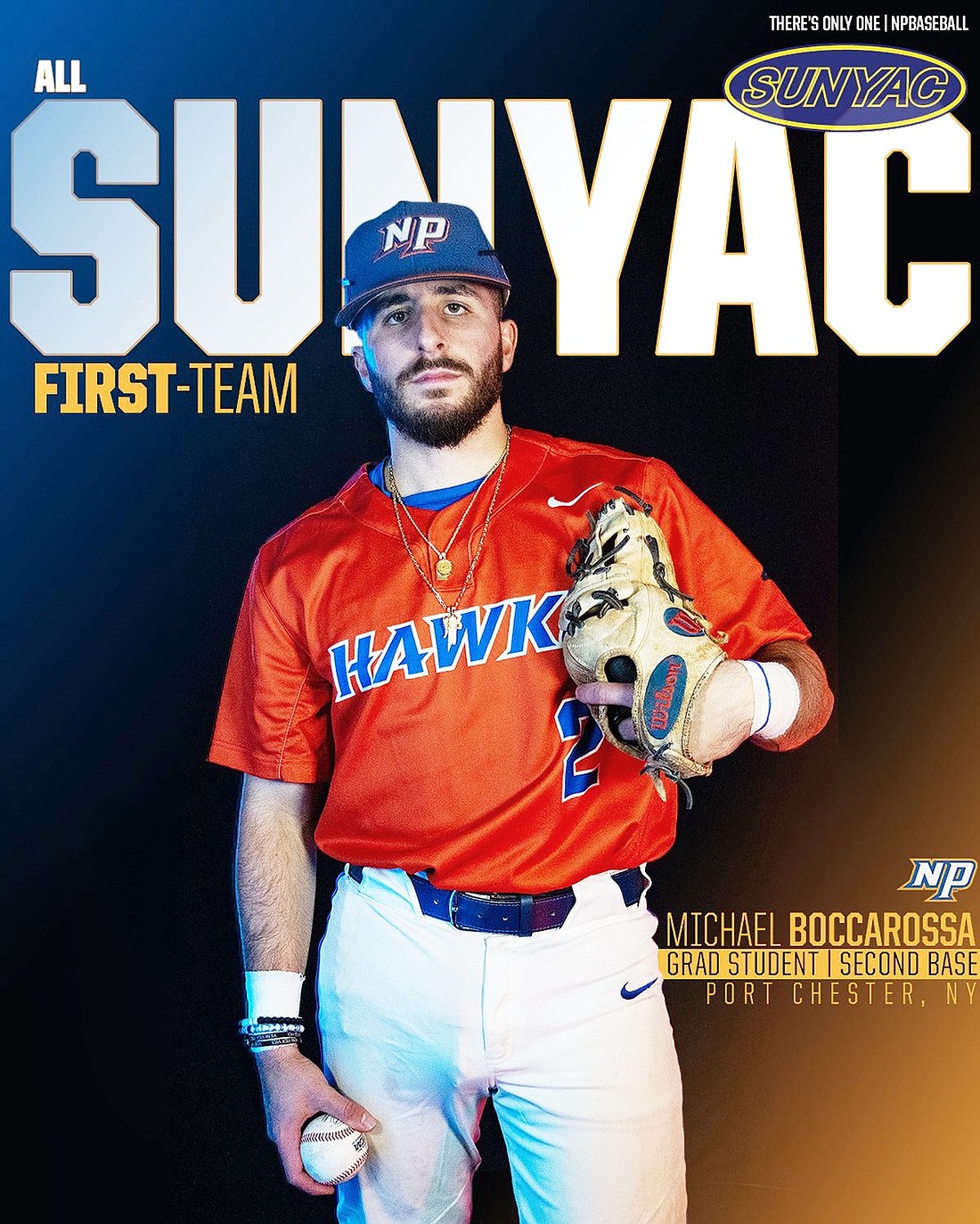 Michael Boccarossa played six seasons on the SUNY New Paltz baseball team after the school gave him a chance, and he proved his worth.