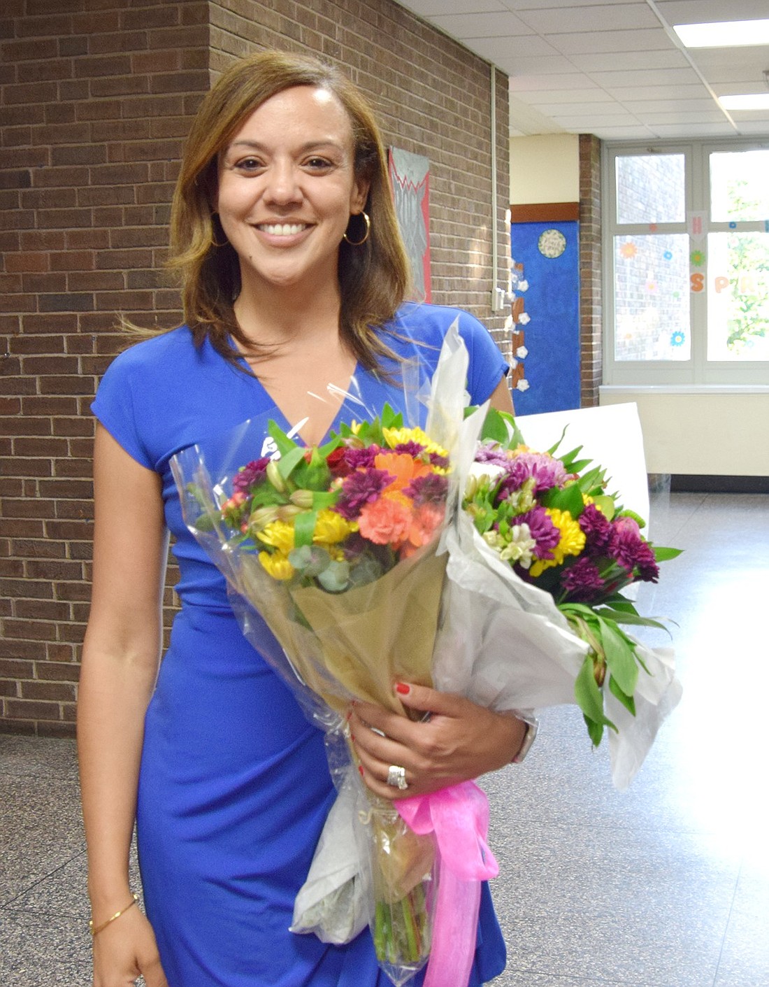 After nine years as principal and 18 years as an educator, Judy Diaz will be leaving John F. Kennedy School at the end of the school year. She resigned to take a position at the Mamaroneck School District as director of multilingual programs.