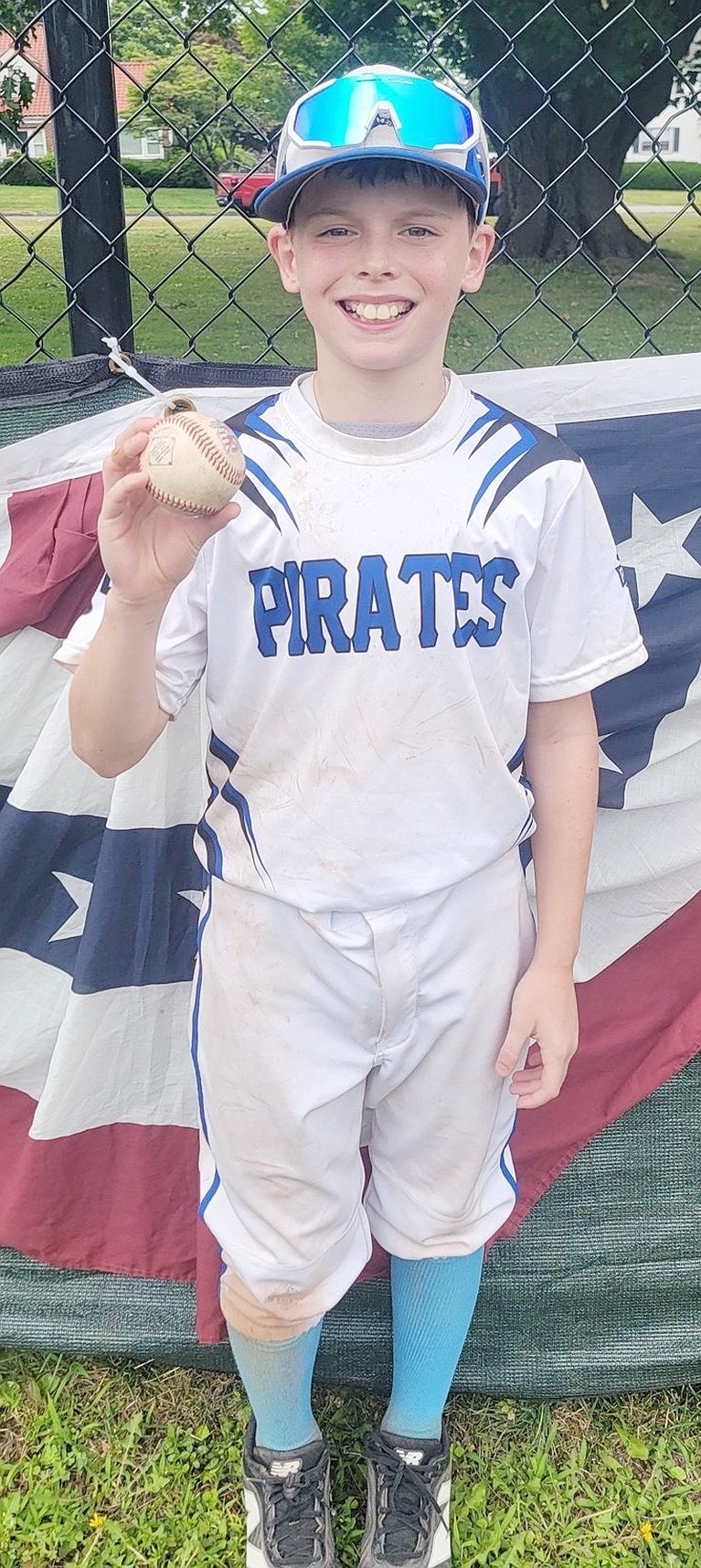 Ben Frimere is but one of six players who make up the strong pitching rotation on the 11U Port Chester Pirates team which has been tearing up the Greater Hudson Valley Baseball League.