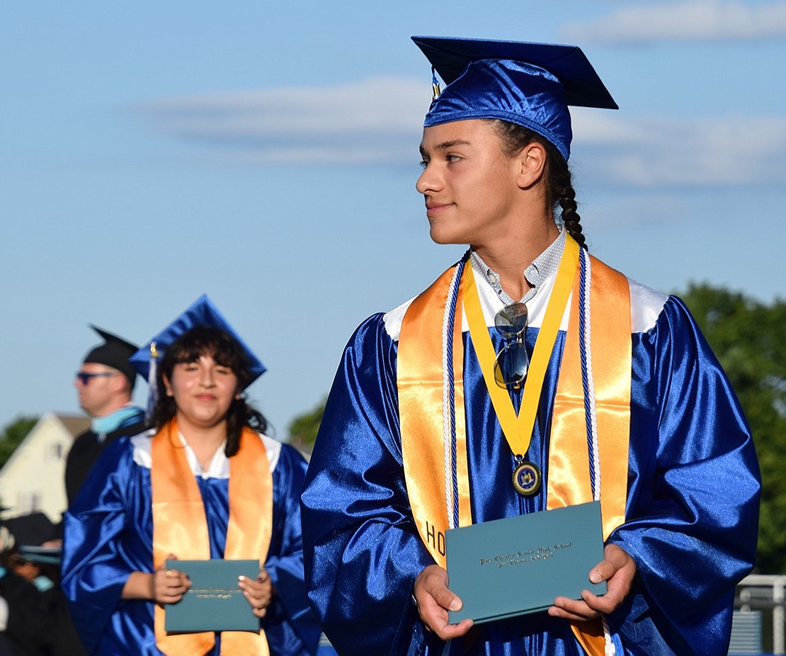 After a long four years, Adrian Osorio has his graduation credentials in hand and is ready to look ahead.