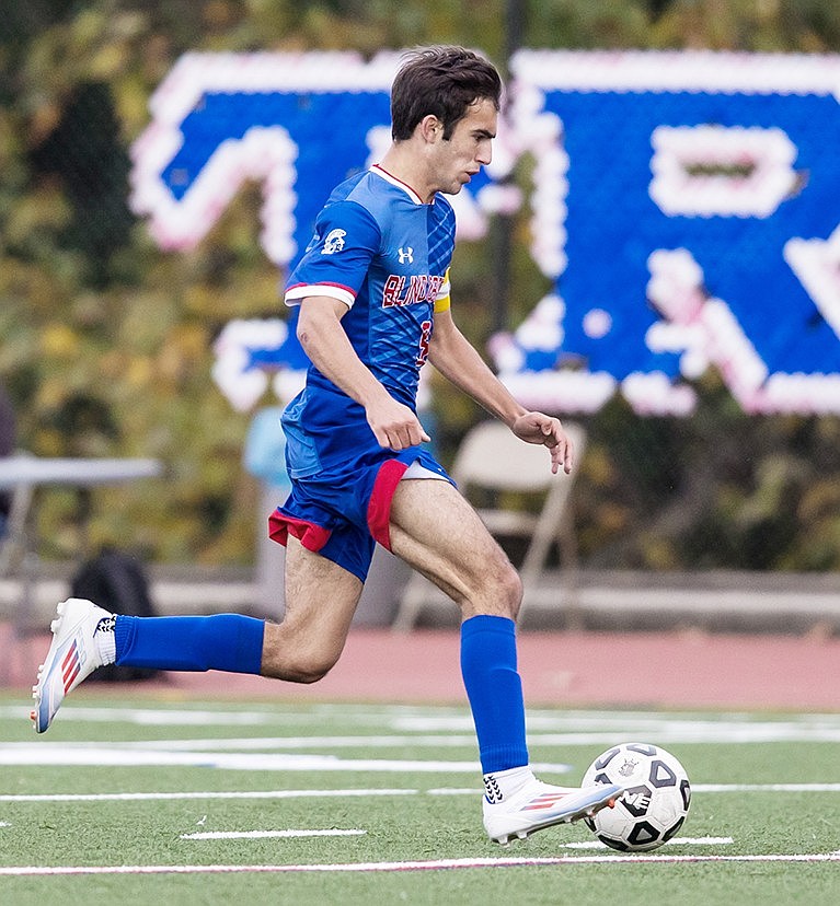 Blind Brook senior forward Nico Palacios was named to the small school All-State soccer team, the only Blind Brook or Port Chester fall season athlete to make an All-State team so far.