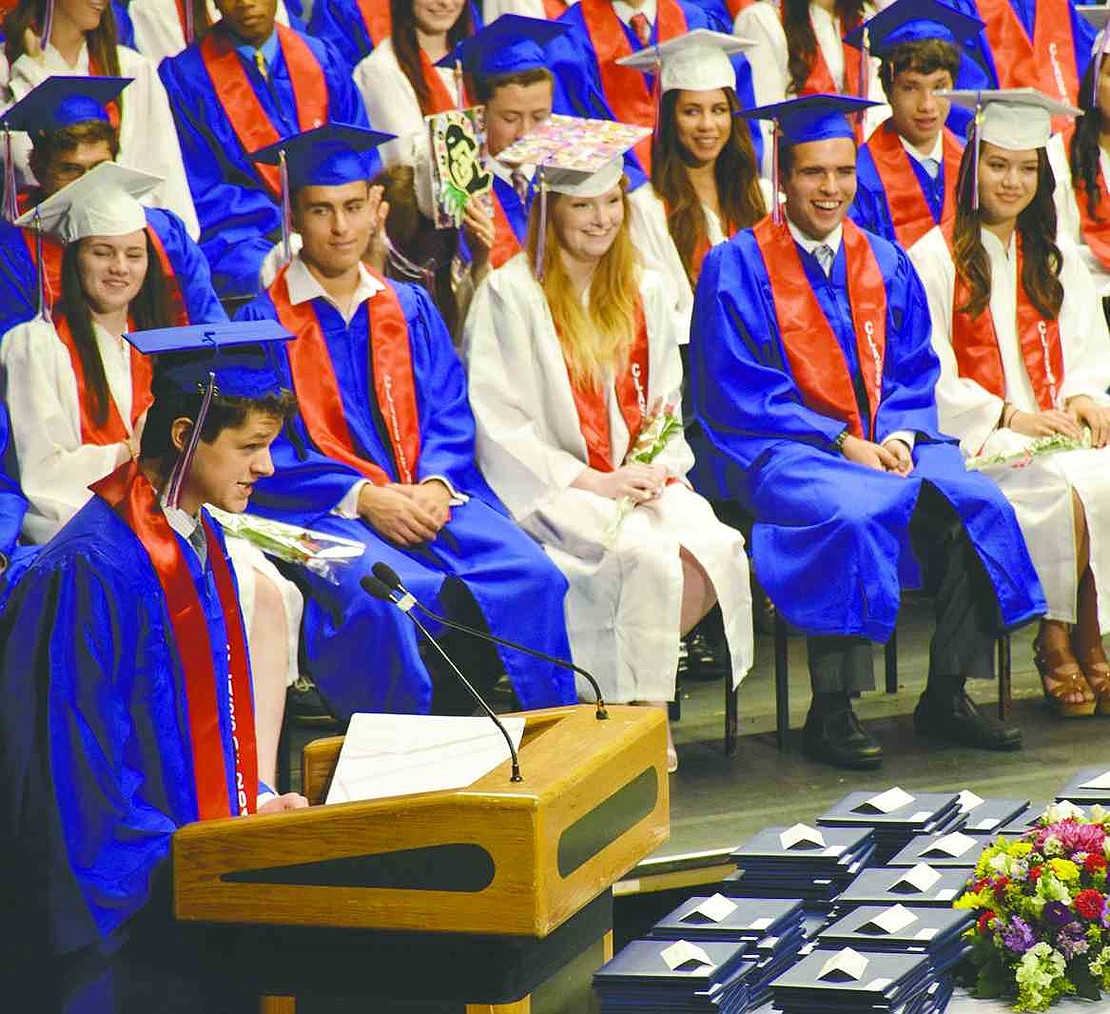 Blind Brook High School graduation 2014