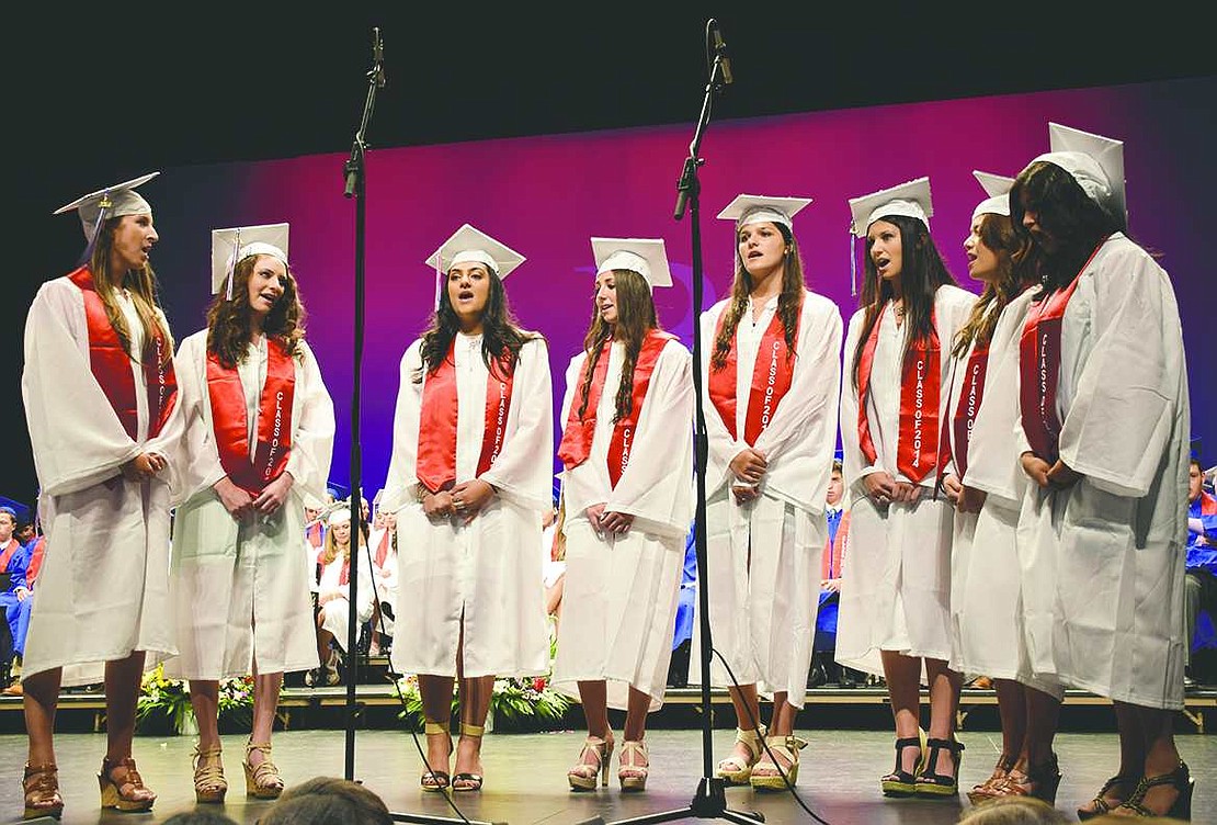 Blind Brook High School graduation 2014