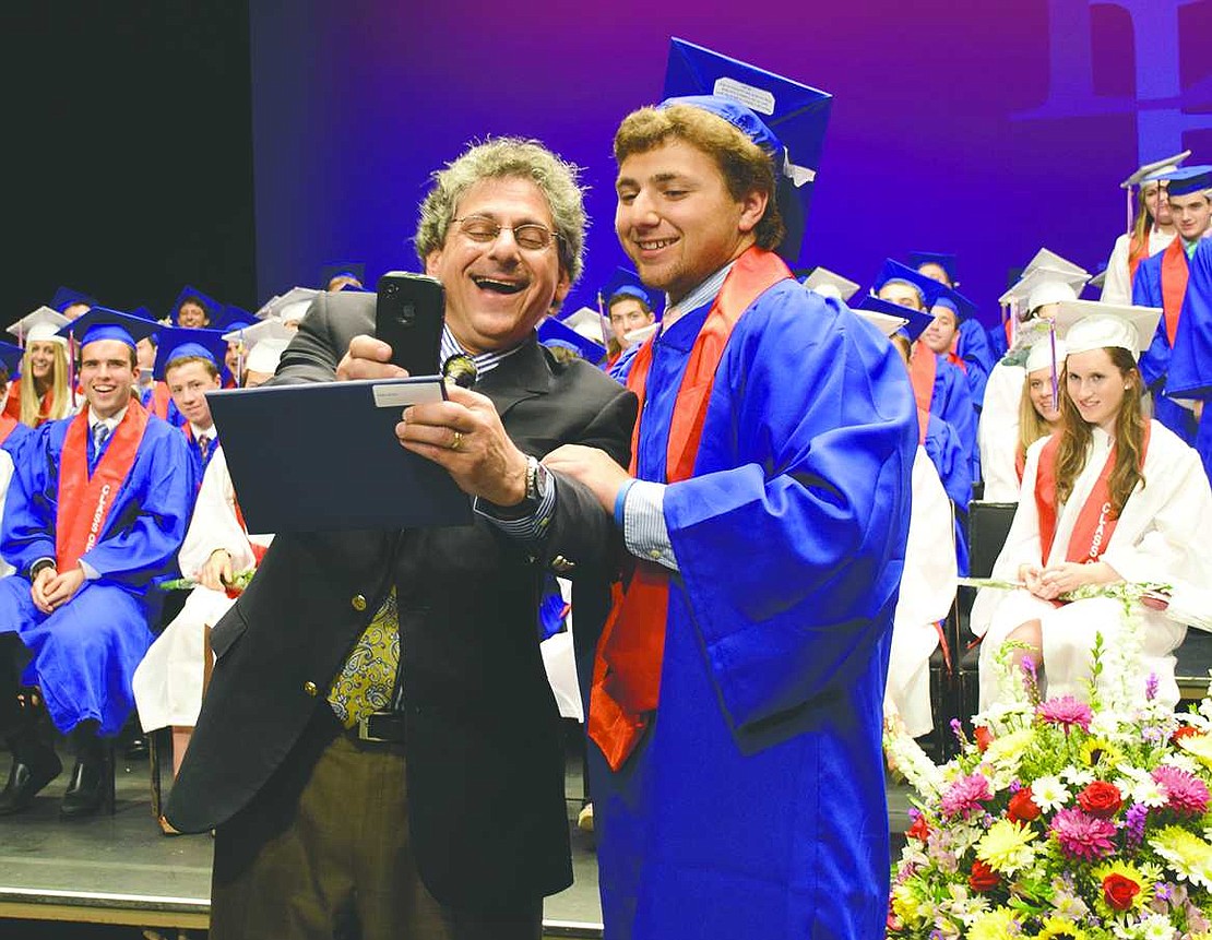 Blind Brook High School graduation 2014