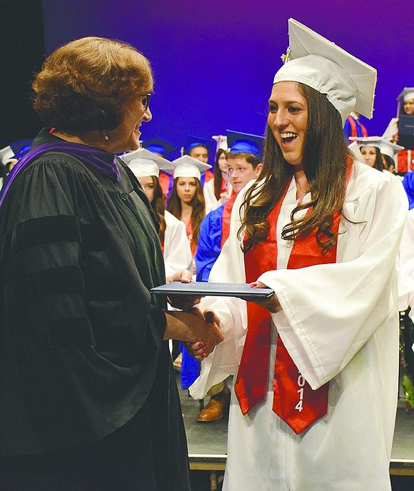 Blind Brook High School graduation 2014