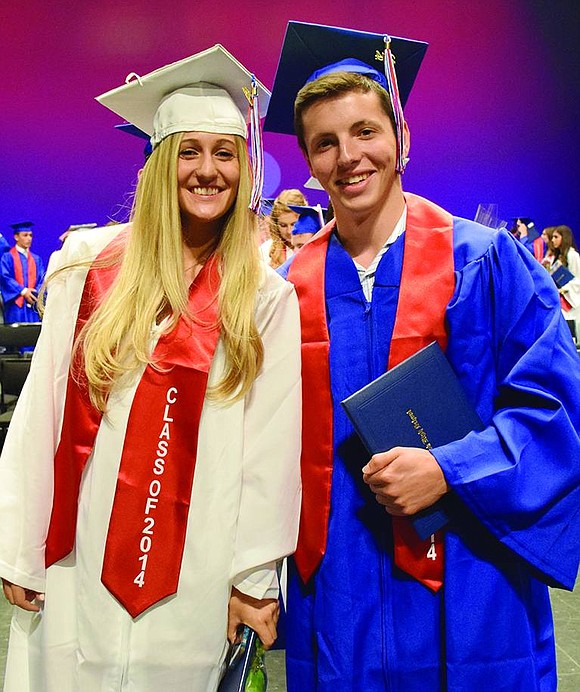 Blind Brook High School graduation 2014