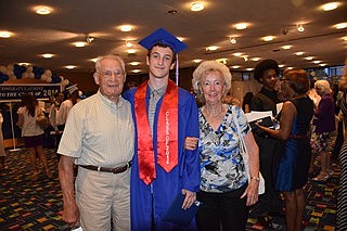 Blind Brook High School graduation 2014