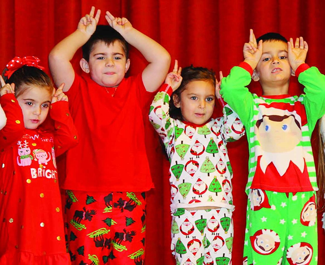 Students at CCHRS perform in the annual Christmas musical. 