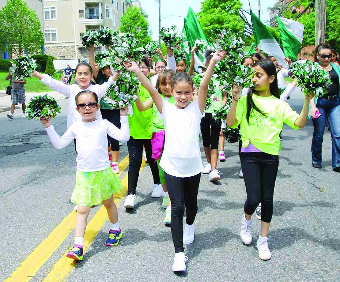 A Memorial Day parade followed a ceremony on Monday, May 25. 