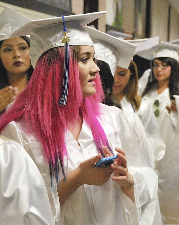 Port Chester High School's Class of 2015 graduation on Thursday, June 25