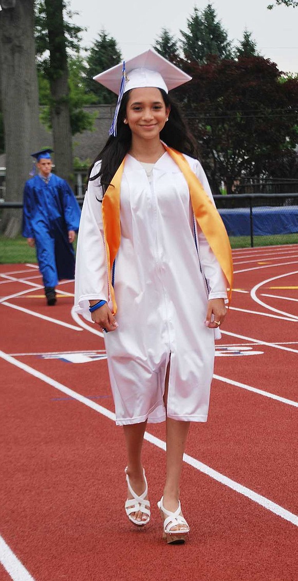 Port Chester High School's Class of 2015 graduation on Thursday, June 25