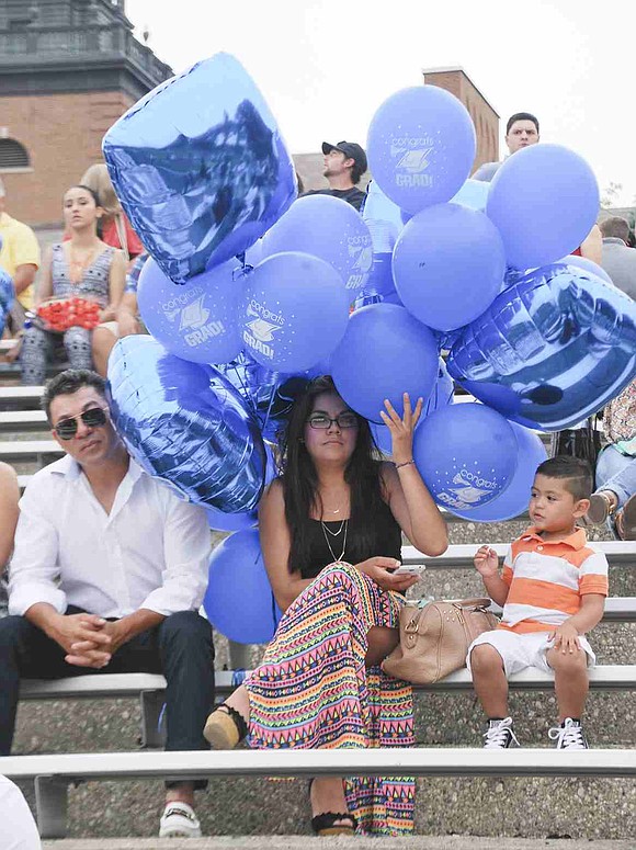 Port Chester High School's Class of 2015 graduation on Thursday, June 25