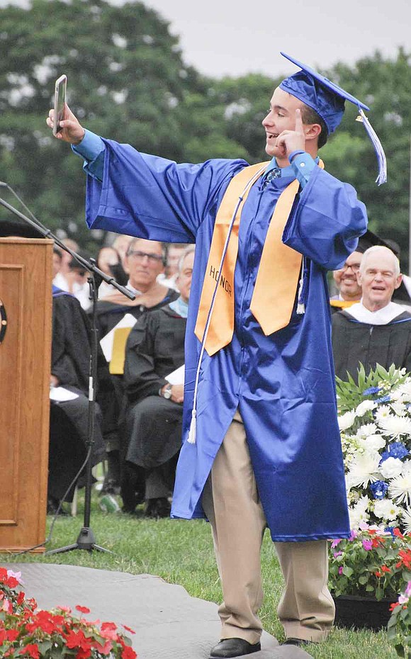 Port Chester High School's Class of 2015 graduation on Thursday, June 25