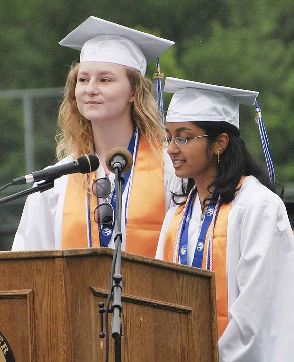 Port Chester High School's Class of 2015 graduation on Thursday, June 25