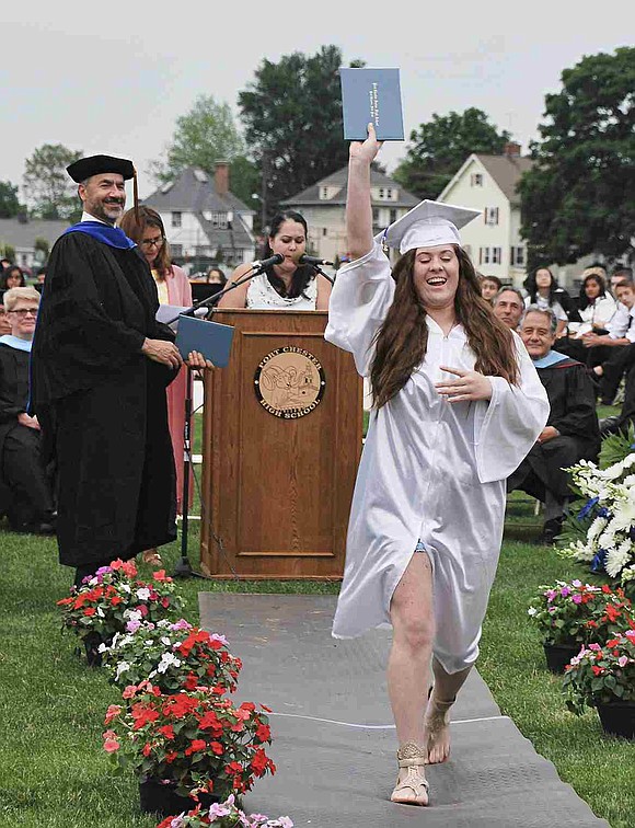 Port Chester High School's Class of 2015 graduation on Thursday, June 25