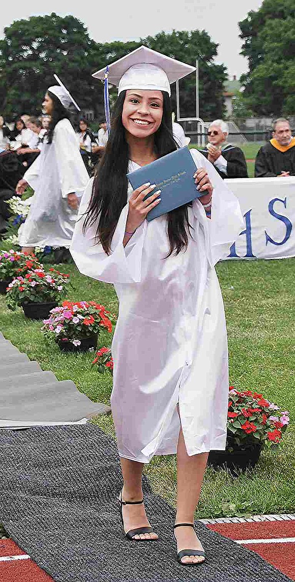 Port Chester High School's Class of 2015 graduation on Thursday, June 25