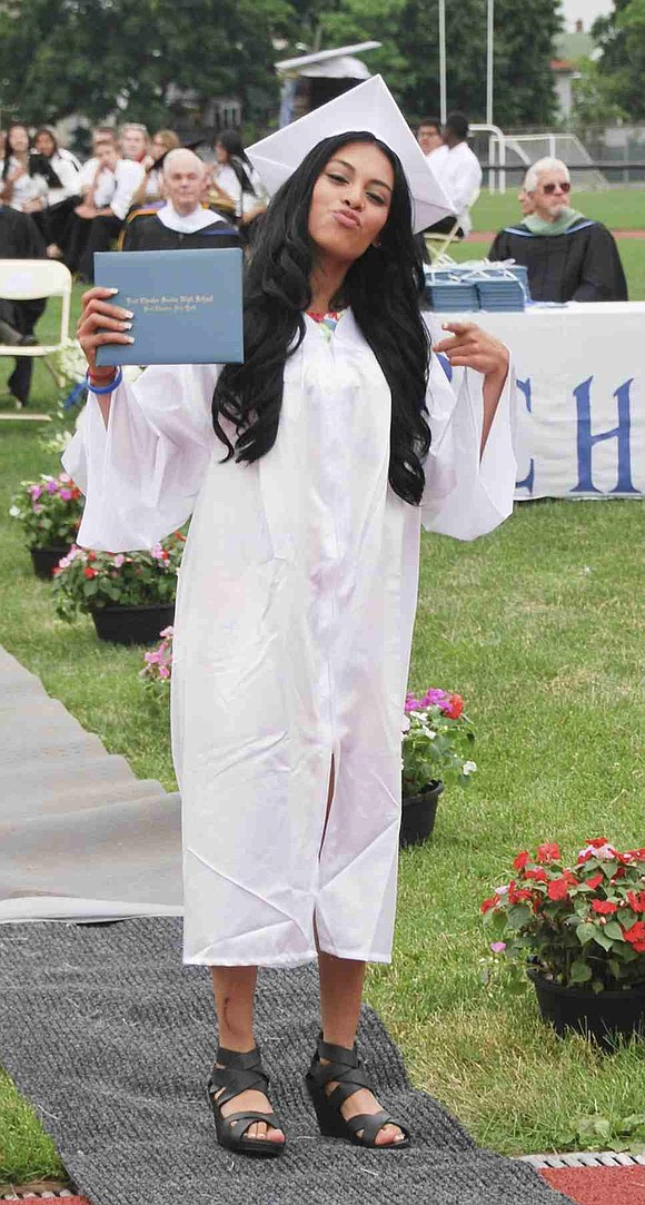 Port Chester High School's Class of 2015 graduation on Thursday, June 25