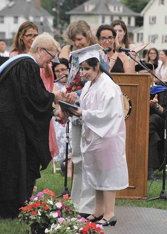 Port Chester High School's Class of 2015 graduation on Thursday, June 25