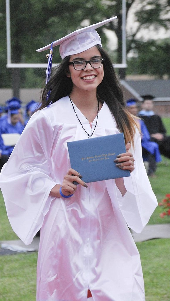 Port Chester High School's Class of 2015 graduation on Thursday, June 25