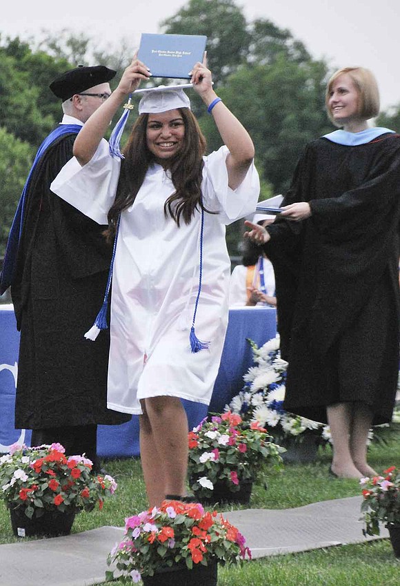 Port Chester High School's Class of 2015 graduation on Thursday, June 25