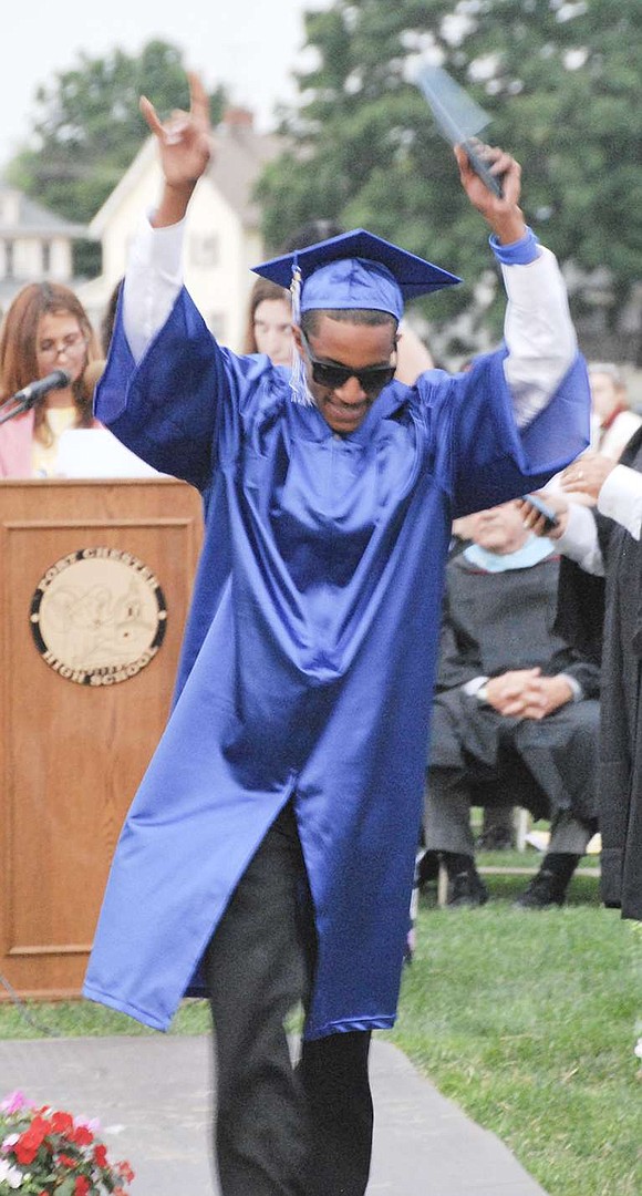 Port Chester High School's Class of 2015 graduation on Thursday, June 25