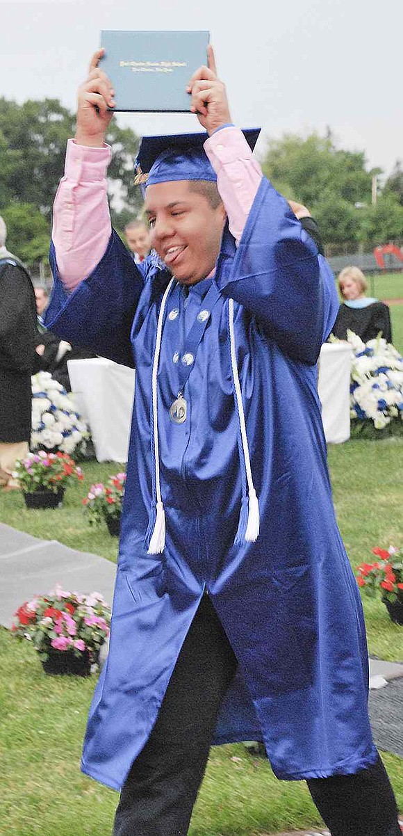 Port Chester High School's Class of 2015 graduation on Thursday, June 25