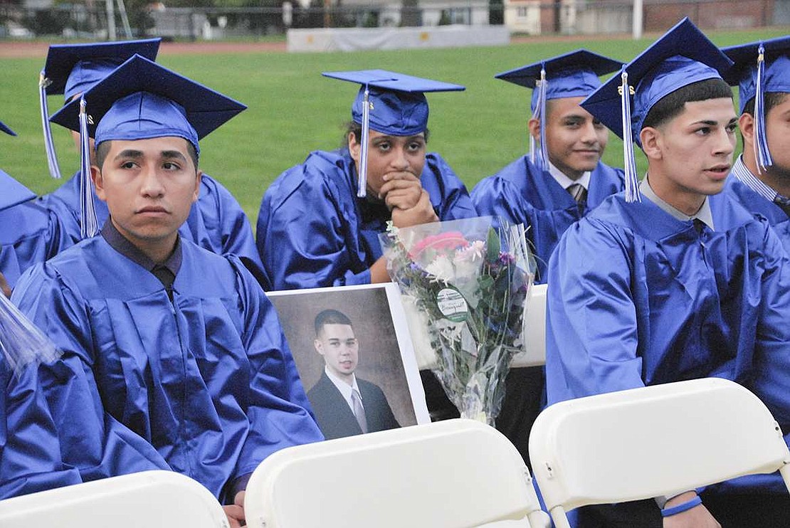 Port Chester High School's Class of 2015 graduation on Thursday, June 25