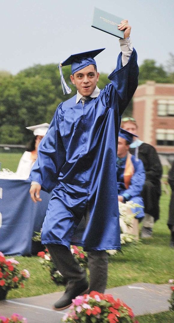 Port Chester High School's Class of 2015 graduation on Thursday, June 25