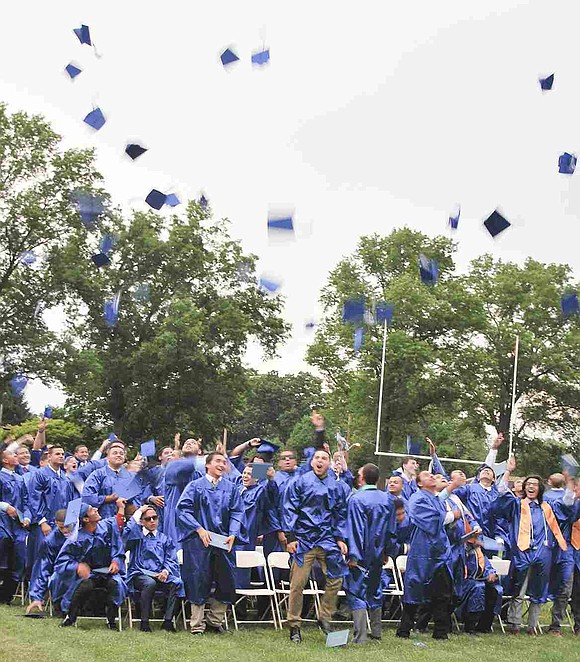 Port Chester High School's Class of 2015 graduation on Thursday, June 25