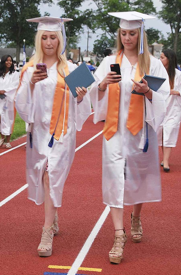 Port Chester High School's Class of 2015 graduation on Thursday, June 25