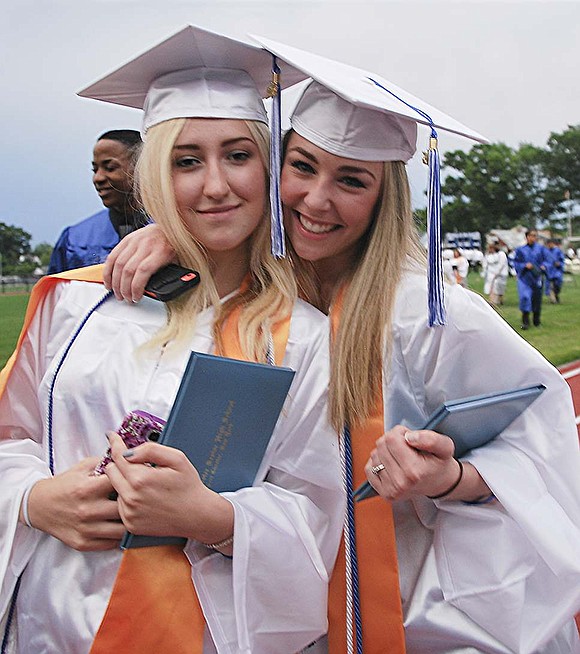 Port Chester High School's Class of 2015 graduation on Thursday, June 25