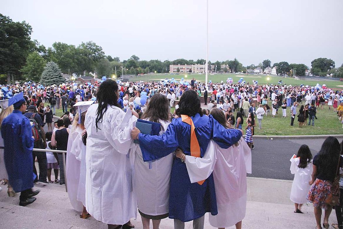 Port Chester High School's Class of 2015 graduation on Thursday, June 25