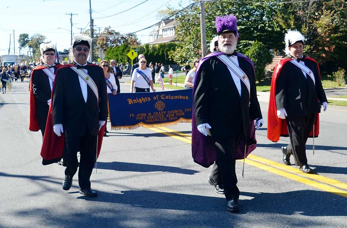 The 109th Port Chester-Rye Brook Columbus Day Parade on Sunday, Oct. 11