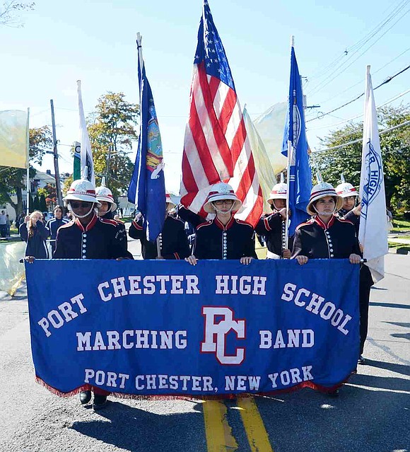 The 109th Port Chester-Rye Brook Columbus Day Parade on Sunday, Oct. 11