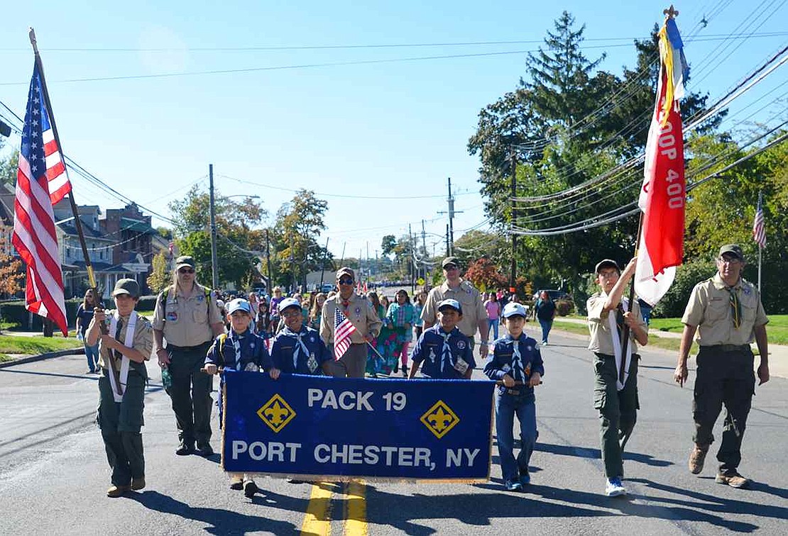 The 109th Port Chester-Rye Brook Columbus Day Parade on Sunday, Oct. 11