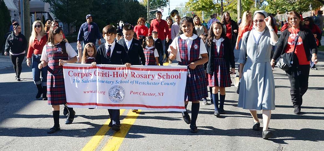 The 109th Port Chester-Rye Brook Columbus Day Parade on Sunday, Oct. 11