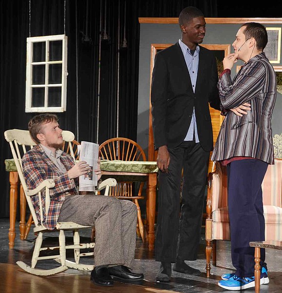 The Port Chester High School drama club's production of You Can't Take It with You 