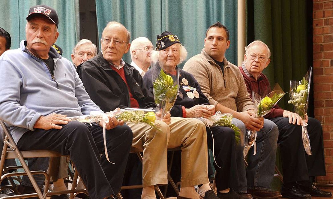  The King Street School Veterans Day ceremony took place on Tuesday morning, Nov. 10. 