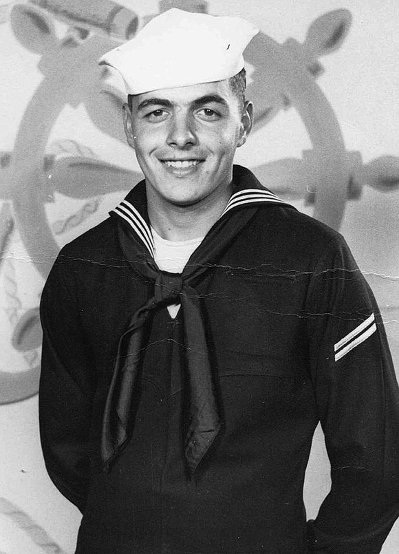<p class="Text"><strong><span style="font-size: 14.0pt; mso-bidi-font-size: 10.0pt;">John Calo</span></strong></p> <p class="Center">U.S. Navy 1952-56</p> <p class="Center">From Port Chester, currently lives in Trumbull, CT</p>