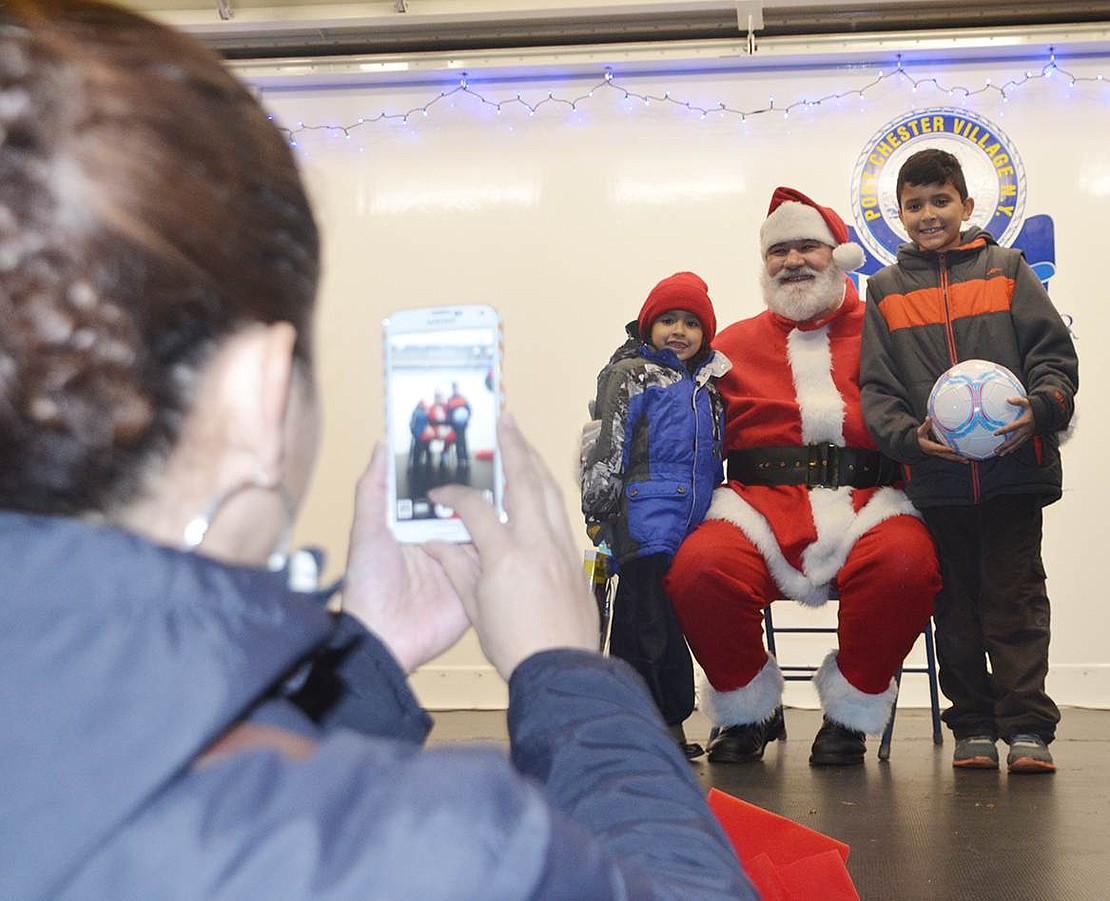  The annual Santa in the Park at Lyon Park on Thursday, Dec. 10. 