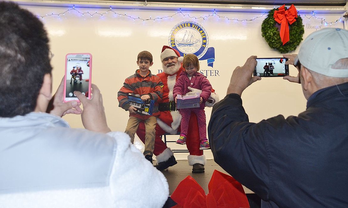  The annual Santa in the Park at Lyon Park on Thursday, Dec. 10. 